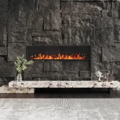 The Lounge Loft Möbel-Marmor-TV-Ständer - Modernes Berenger Entertainment Center