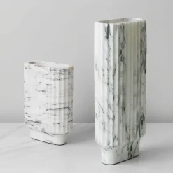 Flourish Vases Wohndeko-Marmorvase – Eleganter Akzent für die Inneneinrichtung