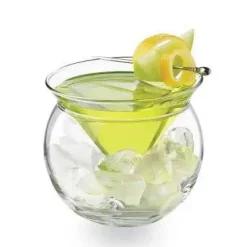 Plates u0026 More Küche & Esszimmer-Martini-Kühler ohne Stiel – Cocktailglas