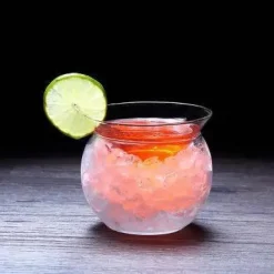 Plates u0026 More Küche & Esszimmer-Martini-Kühler ohne Stiel – Cocktailglas