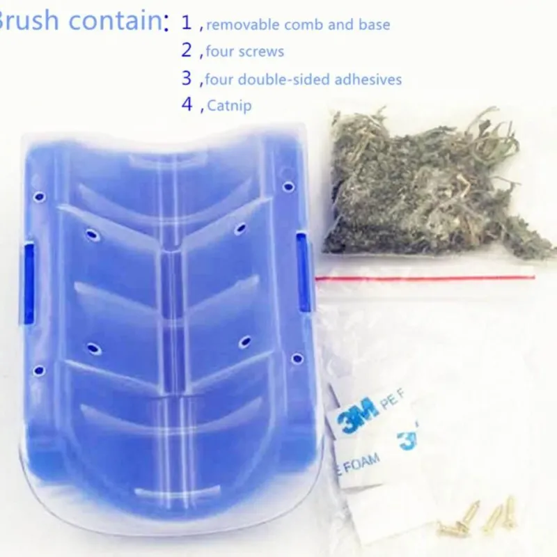 Furendo Haustierzubehör|Reinigungswerkzeuge Für Haustiere-Massagebürste für Katzen – Komfortables Werkzeug zur Haustierpflege