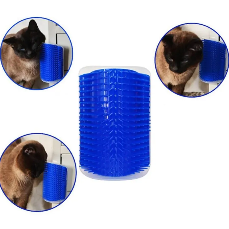 Furendo Haustierzubehör|Reinigungswerkzeuge Für Haustiere-Massagebürste für Katzen – Komfortables Werkzeug zur Haustierpflege