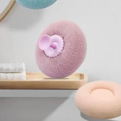 The Blissful Bath Männerpflege|Frauenpflege-Massagebürste mit Saugnapf – Soft Spa Tool