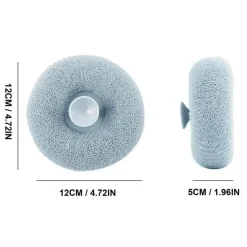 The Blissful Bath Männerpflege|Frauenpflege-Massagebürste mit Saugnapf – Soft Spa Tool