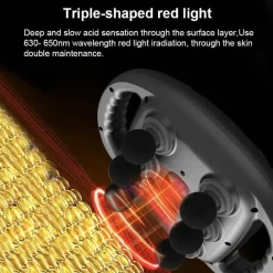 Tranquil Touch Massageprodukte|Gesundheits-Gadgets-Massagepistole mit sechs Köpfen zur Muskelentspannung