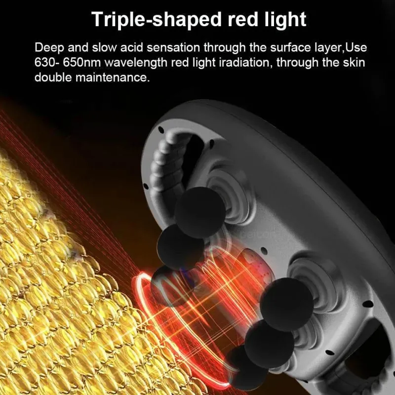 Tranquil Touch Massageprodukte|Gesundheits-Gadgets-Massagepistole mit sechs Köpfen zur Muskelentspannung