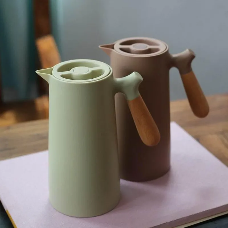 Adventure Basecamp Camping Im Freien|Outdoor-Artikel-Matte Teekannen-Thermoskanne – Elegantes minimalistisches Design