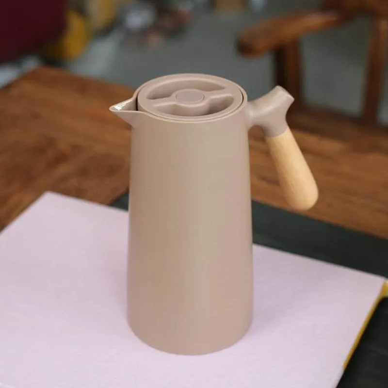 Adventure Basecamp Camping Im Freien|Outdoor-Artikel-Matte Teekannen-Thermoskanne – Elegantes minimalistisches Design