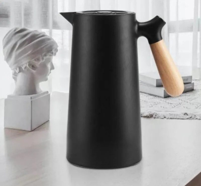 Adventure Basecamp Camping Im Freien|Outdoor-Artikel-Matte Teekannen-Thermoskanne – Elegantes minimalistisches Design