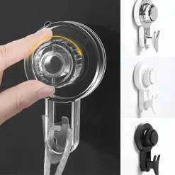 Space Savvy Küche & Esszimmer-Max Hold Saugnapfhaken – Starker Vakuumhaken für den Einsatz im Homeoffice