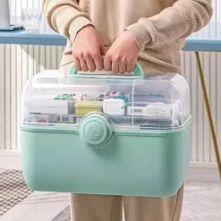 Tranquil Touch Gesundheits-Gadgets|Gesundheits- Und Entspannungstools-Medizinischer Aufbewahrungs-Organizer - Box für Gesundheitsbedarf