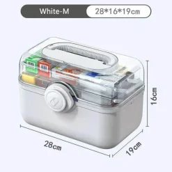 Tranquil Touch Gesundheits-Gadgets|Gesundheits- Und Entspannungstools-Medizinischer Aufbewahrungs-Organizer - Box für Gesundheitsbedarf