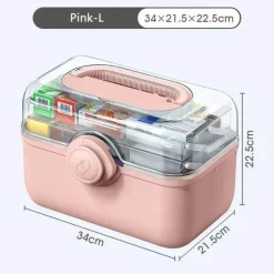 Tranquil Touch Gesundheits-Gadgets|Gesundheits- Und Entspannungstools-Medizinischer Aufbewahrungs-Organizer - Box für Gesundheitsbedarf