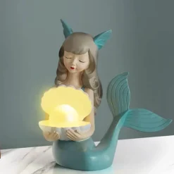 Bright Accents Beleuchtung-Meerjungfrau Nachtlicht - Bezauberndes Kinderdekor