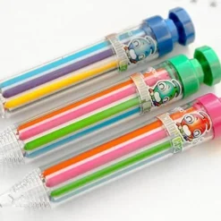 The Decor Haven Babyspielzeug-Mehrfarbiger Kinderstift – Lustiges, einziehbares Künstlerzubehör für Kinder