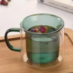 Plates u0026 More Küche & Esszimmer-Mehrfarbiges Weinglas-Set – Vielseitiges Trinkgeschirr für Tee, Kaffee, Cocktails, Spirituosen