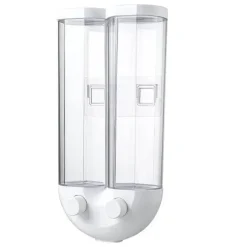 Signature Spaces Küche & Esszimmer-Mehrkornspender - Transparente Aufbewahrungslösung zur Wandmontage