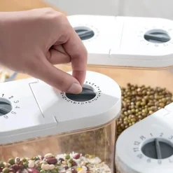 Space Savvy Küche & Esszimmer-Mehrkorn-Vorratsbehälter - Smart Kitchen Organizer