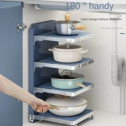 Space Savvy Küche & Esszimmer-Mehrschichtiger Küchen-Organizer – Intelligentes Lagerregal