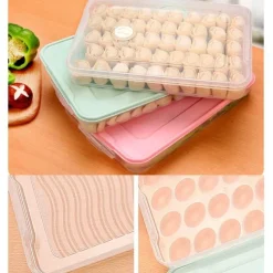 Space Savvy Küche & Esszimmer-Mehrschichtiger Vorratsbehälter für Lebensmittel – stapelbarer Meal-Prep-Organizer