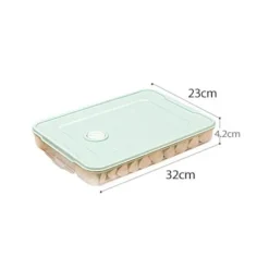 Space Savvy Küche & Esszimmer-Mehrschichtiger Vorratsbehälter für Lebensmittel – stapelbarer Meal-Prep-Organizer