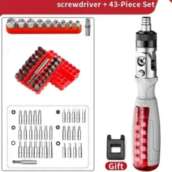 Gear Up u0026 Go Autozubehör|Automobilindustrie-Mehrwinkel-Schraubendreher-Set – Vielseitiges Heimwerker-Werkzeugset