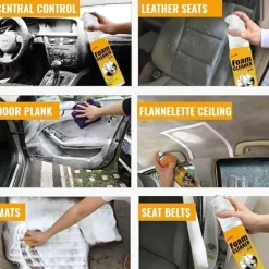 Comfort u0026 Style Autopflege|Autozubehör-Mehrzweck-Schaumreiniger-Spray – Einfache Reinigungslösung