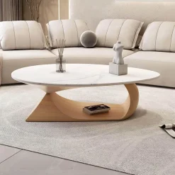The Coffee Table Co. Möbel-Melania Couchtisch – Moderner Akzenttisch für das Wohnzimmer