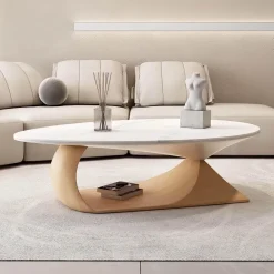 The Coffee Table Co. Möbel-Melania Couchtisch – Moderner Akzenttisch für das Wohnzimmer