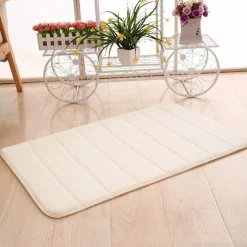 The Blissful Bath Badezimmer-Memory Foam Bath Mat - Water Absorbent Bathroom Rug