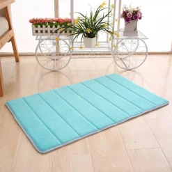 The Blissful Bath Badezimmer-Memory Foam Bath Mat - Water Absorbent Bathroom Rug