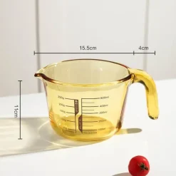 Decor Küche & Esszimmer-Messbecher aus Glas - Messwerkzeug zum Backen