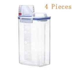 Space Savvy Küche & Esszimmer-Messbecherdeckel - Getreideaufbewahrungsspender