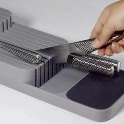 The Decor Haven Küche & Esszimmer-Messerblock-Organizer – Stilvolle Küchenaufbewahrung für Messer