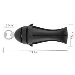 Deco Küche & Esszimmer-Messerschärfer – 3-in-1 Multifunktionswerkzeug für alle Klingen