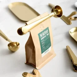 The Cozy Mug Küche & Esszimmer-Messlöffel-Set im europäischen Stil mit Verschlussclip