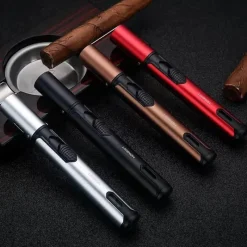 The Outdoor Vault Camping Im Freien|Heimwerkzeuge-Metall-Jet-Fackelfeuerzeug – Flammenwerkzeug für Outdoor-Camping