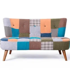 Cozy Living Möbel-Mid-Century Modern Sofa – Stilvolle Couch für zeitgenössisches Wohnen