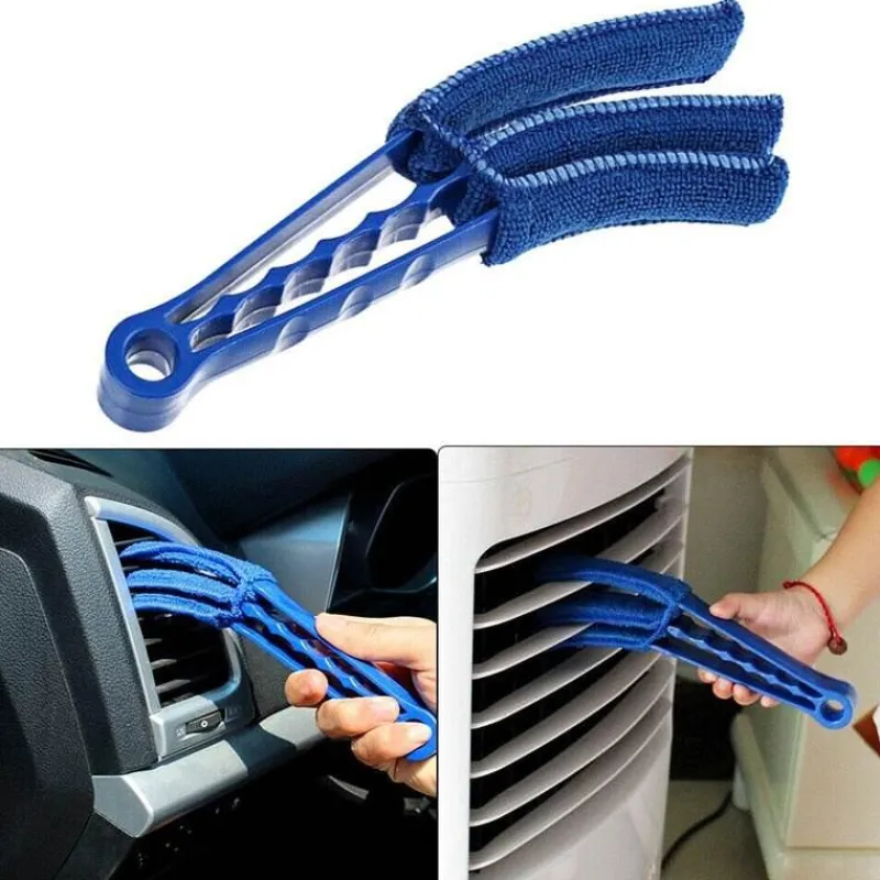 Comfort u0026 Style Autopflege|Autozubehör-Mikrofaser-Lüftungsbürste fürs Auto – Staubentferner für Klimaanlagen