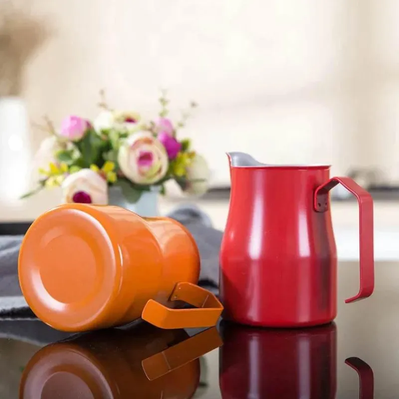 Tom Küche & Esszimmer-Milchaufschäumkännchen aus Edelstahl – Latte Art Tool