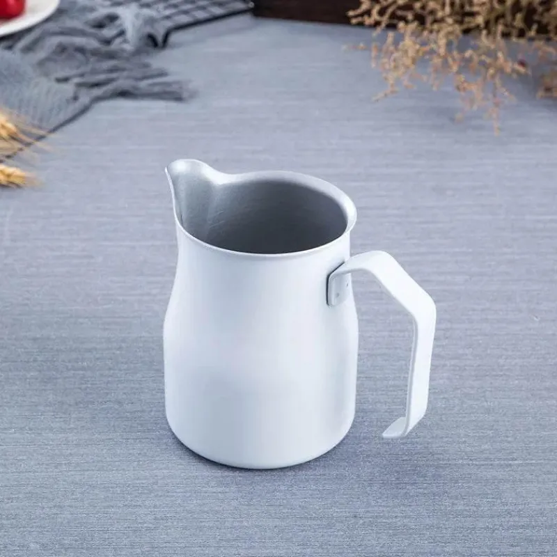 Tom Küche & Esszimmer-Milchaufschäumkännchen aus Edelstahl – Latte Art Tool