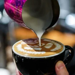 Tom Küche & Esszimmer-Milchaufschäumkrug aus Edelstahl – Kaffee-Latte-Art-Werkzeug