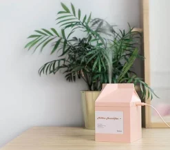 Tranquil Touch Gesundheits-Gadgets|Gesundheits- Und Entspannungstools-Milk Box Luftbefeuchter - Aromadiffusor für den Schreibtisch