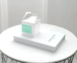 Tranquil Touch Gesundheits-Gadgets|Gesundheits- Und Entspannungstools-Milk Box Luftbefeuchter - Aromadiffusor für den Schreibtisch