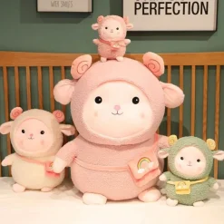 The Decor Haven Babyspielzeug-Mini Alpaka Plüschtier - Süßes Stofftier