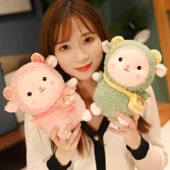 The Decor Haven Babyspielzeug-Mini Alpaka Plüschtier - Süßes Stofftier