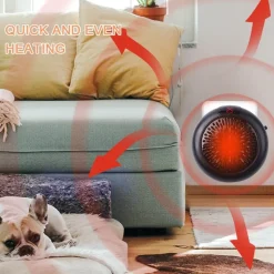 Cozy Living Gadgets Für Zuhause|Möbel-Mini Elektro-Wandheizer - Kompakter Steckdosenheizer