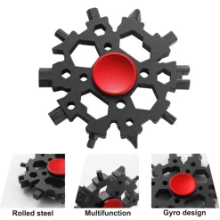 Roam Ready Outdoor-Artikel|Heimwerkzeuge-Mini Fidget Spinner – Kompaktes Werkzeug zum Stressabbau