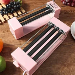 Deco Küche & Esszimmer-Mini Hot Dog Roller - Kompaktes Heizgerät für perfekt gegarte Snacks