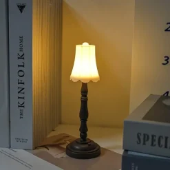 Bright Accents Beleuchtung-Mini Retro Tischlampe - Vintage Schreibtischlampe